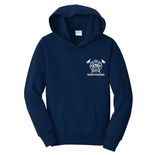 Youth Fan Favorite™ Fleece Pullover Hooded Sweatshirt KTFD/Duck Thumbnail