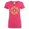 Women’s Glitter V-Neck T-Shirt Thumbnail